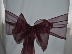 Organza Wedding Sashes